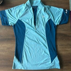 Ariat Tek 1/4 zip short sleeve top Size XS